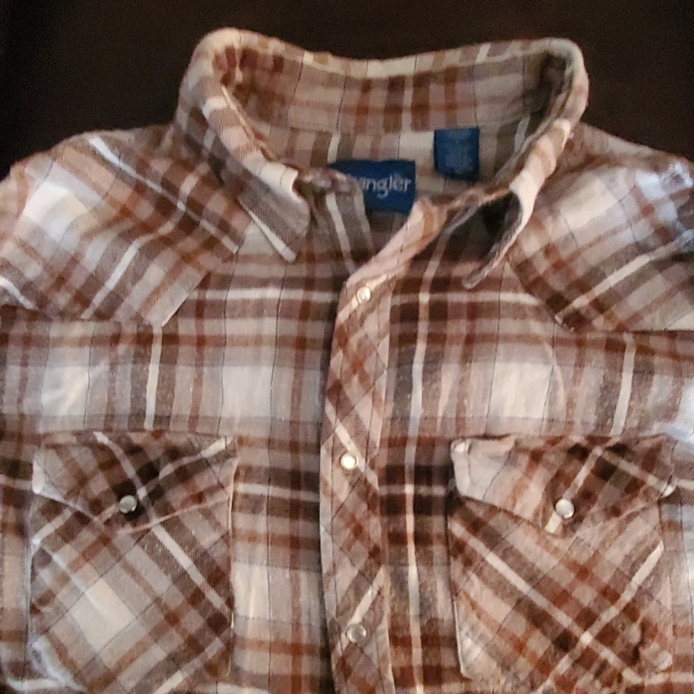 Mens Wrangler Flannel